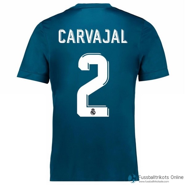 Real Madrid Trikot Ausweich Carvajal 2017-18 Fussballtrikots Günstig